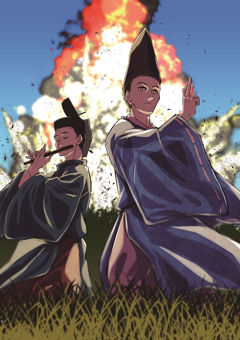 水上悟志が寄稿した応援イラスト。