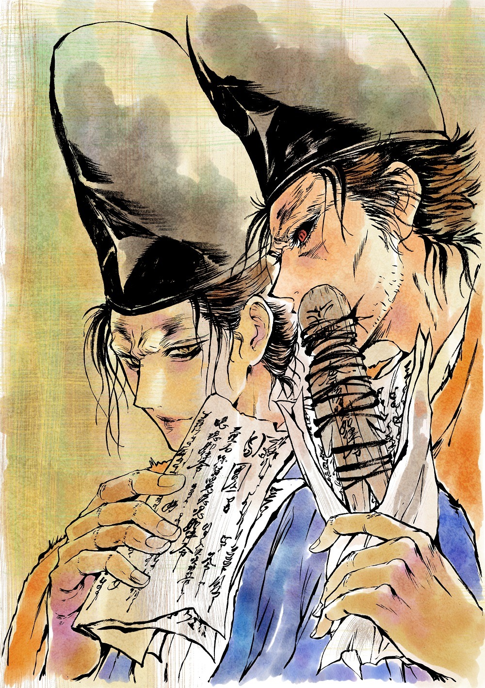 椎橋寛が寄稿した応援イラスト。