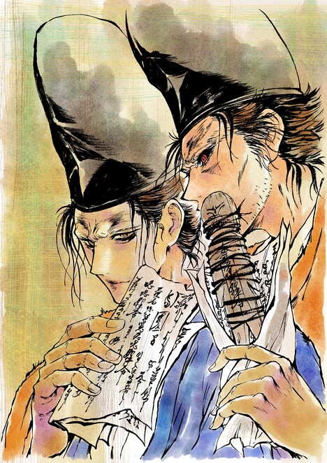 椎橋寛が寄稿した応援イラスト。