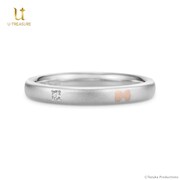 ピノコモデルのマリッジリング。