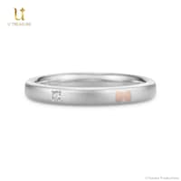 ピノコモデルのマリッジリング。