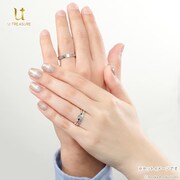 「ブラック・ジャック」をモチーフにしたブライダルリング