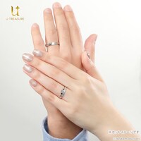 「ブラック・ジャック」をモチーフにしたブライダルリング