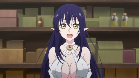 TVアニメ「THE NEW GATE」第1話「第3の現実」の場面カット。