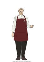 ヴァレン（CV：野川雅史）。ホッカイドウブロックにある喫茶店のマスター。 (c)SUNRISE／PROJECT G-ROZE　Character Design (c)2006-2024 CLAMP・ST