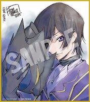 「コードギアス 反逆のルルーシュ II 叛道」の来場者特典。  (c)SUNRISE／PROJECT G-ROZE　Character Design (c)2006-2024 CLAMP・ST