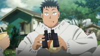 「怪獣8号」第1話「怪獣になった男」より。