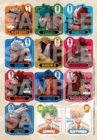 「僕のヒーローアカデミア」新十傑＆描きおろしイラストシール (c)堀越耕平／集英社