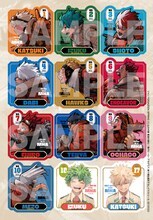 「僕のヒーローアカデミア」新十傑＆描きおろしイラストシール (c)堀越耕平／集英社