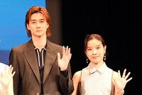 映画「バジーノイズ」完成披露試写会より。