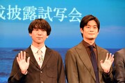 映画「バジーノイズ」完成披露試写会より。