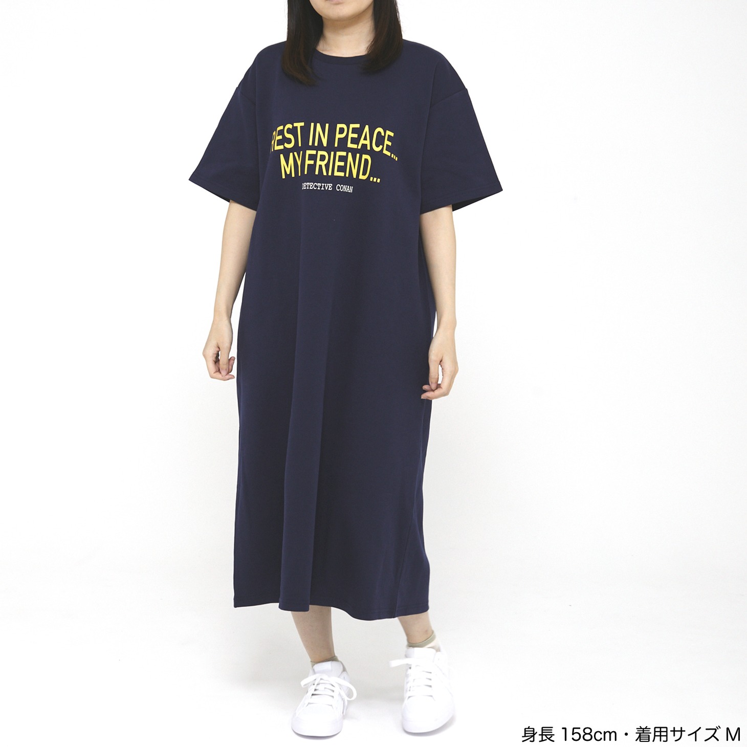 「R.I.P Tシャツワンピース（降谷零モデル）」着用イメージ