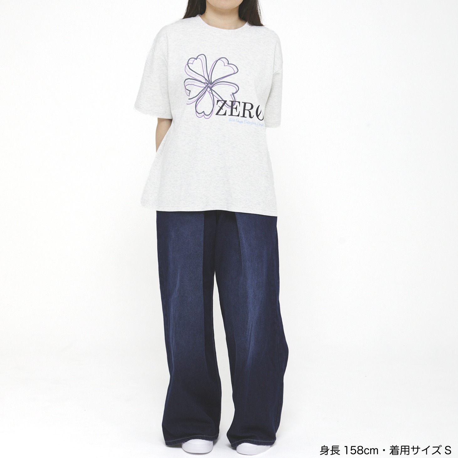「桜Tシャツ（降谷零モデル）」着用イメージ