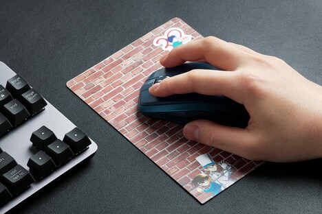 「マウスパッドファイル」の使用イメージ。