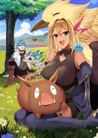 「夫婦で営むモンスターファーム～目指せ、まったりスローライフ～」カット