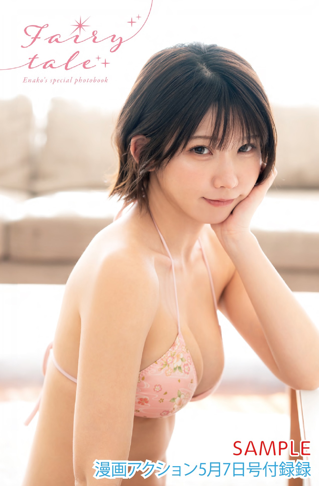 漫画アクション9号付録のミニ写真集。