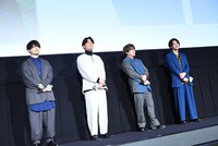 左から浦和希、島崎信長、内田雄馬、海渡翼。