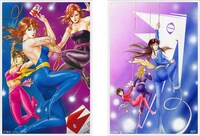 「キャッツ♥アイ」アクリルブロック (c)北条司／コアミックス1981