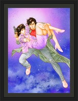 「シティーハンター」の北条司直筆サイン入り88グラフシルバー仕様。(c)北条司／コアミックス1985