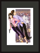 「エンジェル・ハート」の北条司直筆サイン入り88グラフ。(c)北条司／コアミックス