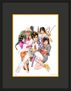 「シティーハンター」の北条司直筆サイン入り88グラフ。(c)北条司／コアミックス1985
