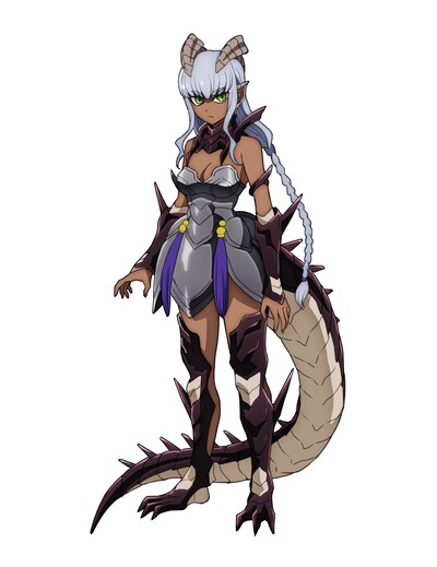 ウォーデリア（CV：悠木碧）。リュカという名のドラゴンを連れた少女。転移者に対し、激しい憎悪を抱く。