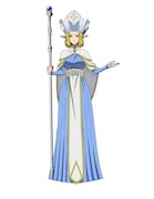 イーシャ(CV:中原麻衣)。ツヴァイテン聖堂の司教。アネットと親しく、彼女が仕事を辞めて転移者と冒険に出たことを心配している。