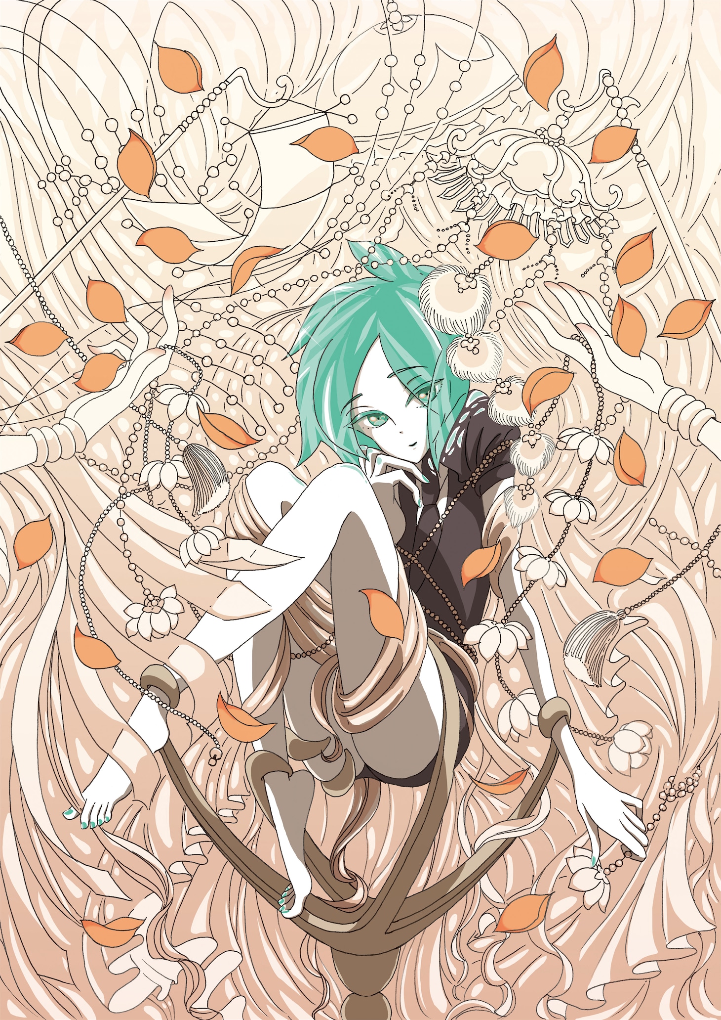 「宝石の国」イラスト