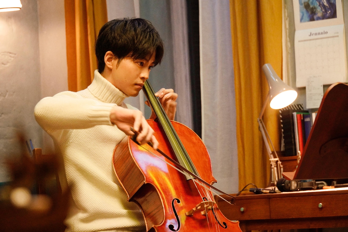 実写映画「耳をすませば」より。 (c)柊あおい／集英社 (c)2022『耳をすませば』 製作委員会
