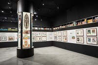 水木しげる記念館の館内の様子。