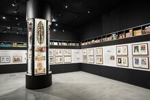 水木しげる記念館の館内の様子。