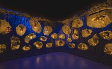 水木しげる記念館の館内の様子。