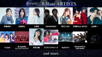 8月31日 出演アーティスト