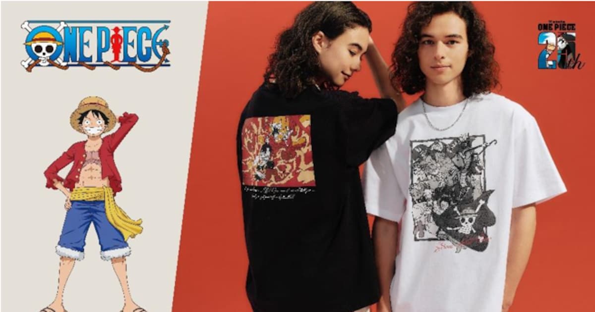 ONE PIECE」とGUが初コラボ、名シーンの手描きアレンジTシャツ16種登場 
