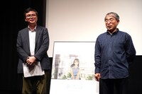 左から制作プロデューサー・高橋望氏、望月智充監督。