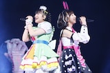 左からポォロロ役の林鼓子、香田澄あまり役の飯田里穂。