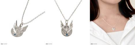 「STRICT-G THE KISS『機動戦士ガンダムSEED FREEDOM』ネックレス コンパス（シルバー）」