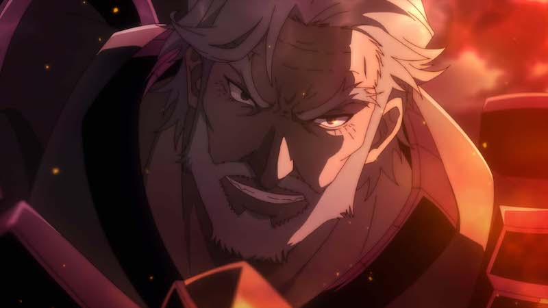 TVアニメ「最凶の支援職【話術士】である俺は世界最強クランを従える」ティザーPVの場面カット。