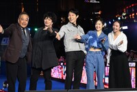 Netflix映画「シティーハンター」ワールドプレミアイベントの様子。