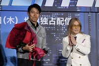 Netflix映画「シティーハンター」ワールドプレミアイベントの様子。