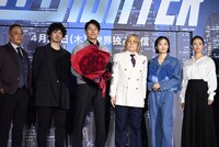 Netflix映画「シティーハンター」ワールドプレミアイベントの様子。