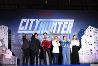 Netflix映画「シティーハンター」ワールドプレミアイベントの様子。
