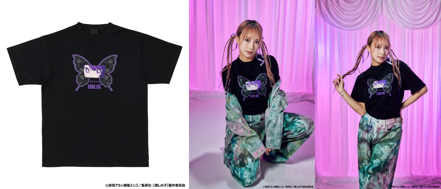 【推しの子】×ANNA SUI アイの目元Ｔシャツ