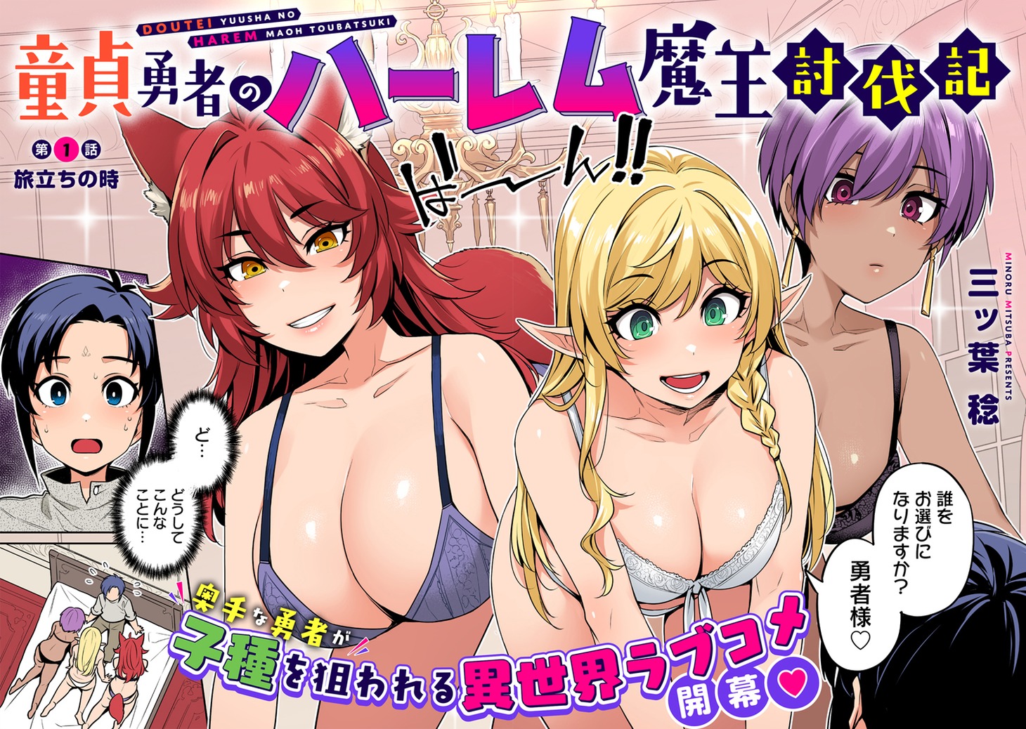 「童貞勇者のハーレム魔王討伐記」より。