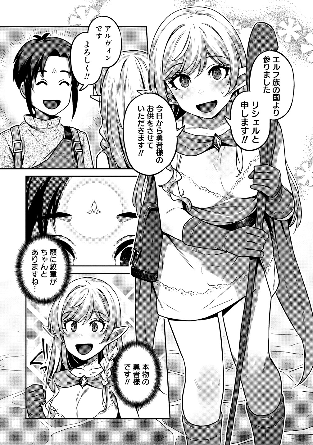 「童貞勇者のハーレム魔王討伐記」より。