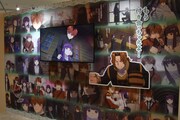 「アニメ 葬送のフリーレン展 ～冒険の終わりから始まる物語～」の「第3章 僧侶と鏡蓮華」エリアより。ザインも思わず「もう付き合っちゃぇよ!!」と叫ぶ。