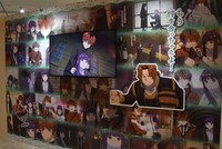 「アニメ 葬送のフリーレン展 ～冒険の終わりから始まる物語～」の「第3章 僧侶と鏡蓮華」エリアより。ザインも思わず「もう付き合っちゃぇよ!!」と叫ぶ。