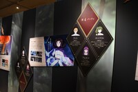 「アニメ 葬送のフリーレン展 ～冒険の終わりから始まる物語～」の「第4章 一級魔法使い試験」エリア。