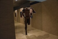 「アニメ 葬送のフリーレン展 ～冒険の終わりから始まる物語～」の「第4章 一級魔法使い試験」エリア。