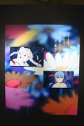 「アニメ 葬送のフリーレン展 ～冒険の終わりから始まる物語～」の「第4章 一級魔法使い試験」エリア。